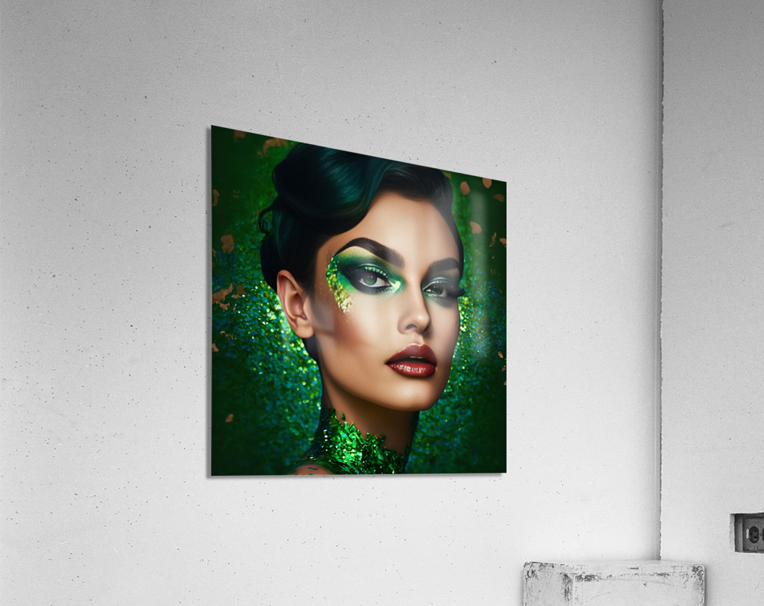 Girl pin up no.4 Acrylic Print