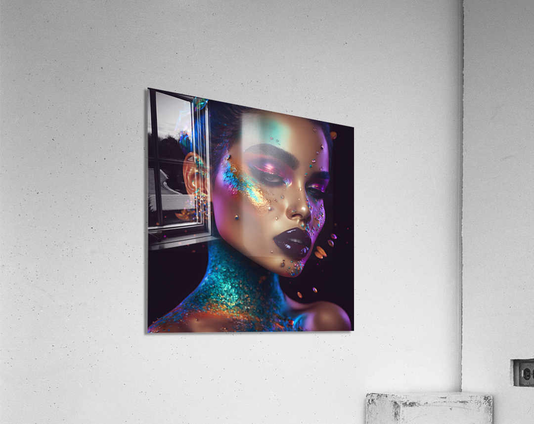 Girl pin up no.21 Acrylic Print