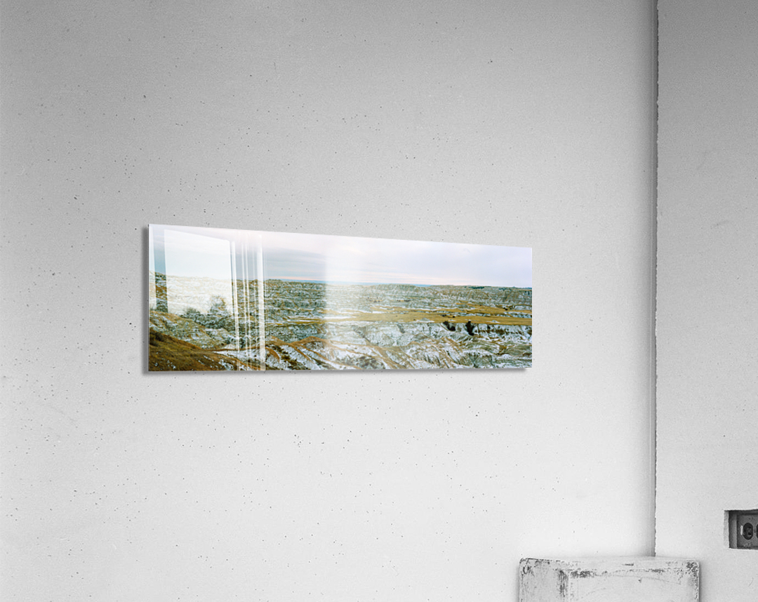 Leaving The Badlands Acrylic Print