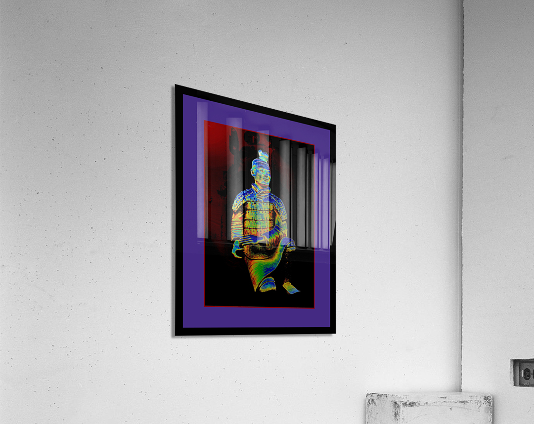 KNEELING ARCHER - A TERRACOTTA WARRIOR IN XIAN CHINA Acrylic Print