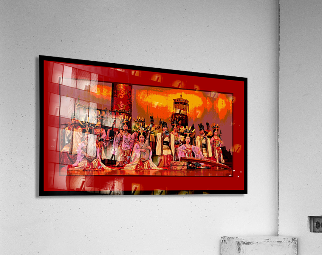TRADITIONAL CHINESE MUSIC ENSEMBLE  Acrylic Print