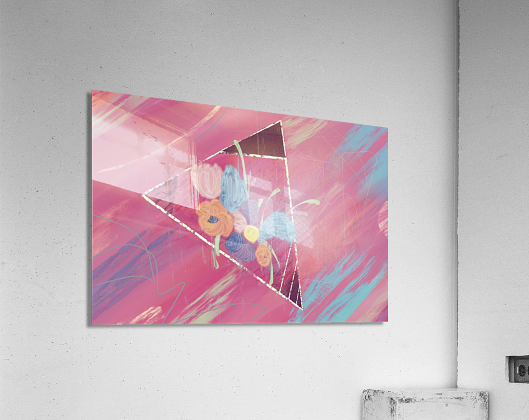 Beauty For Ashes Abstract Print Acrylic Print