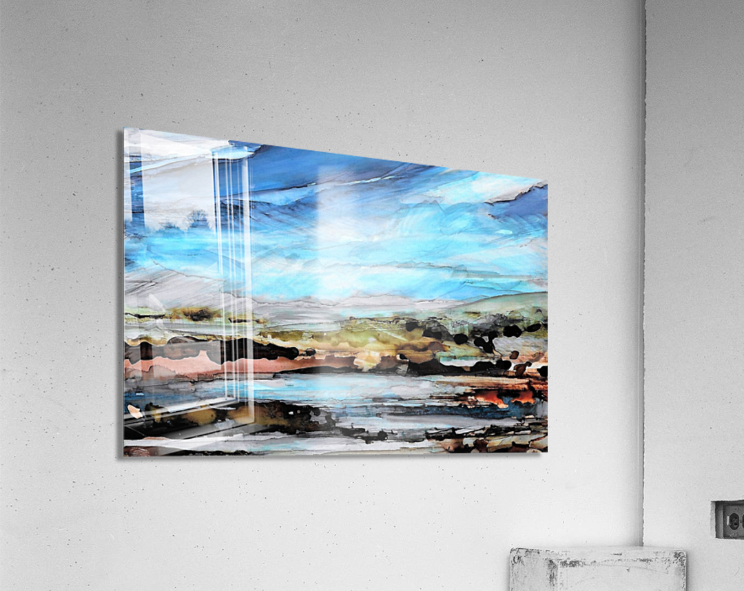 Inkscape 40 Acrylic Print