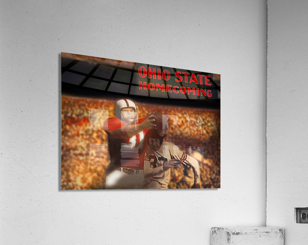 Ohio State Football Homecoming Art Acrylic Print