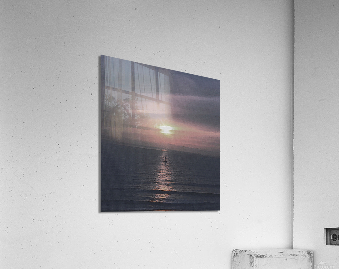 solo sailing Acrylic Print