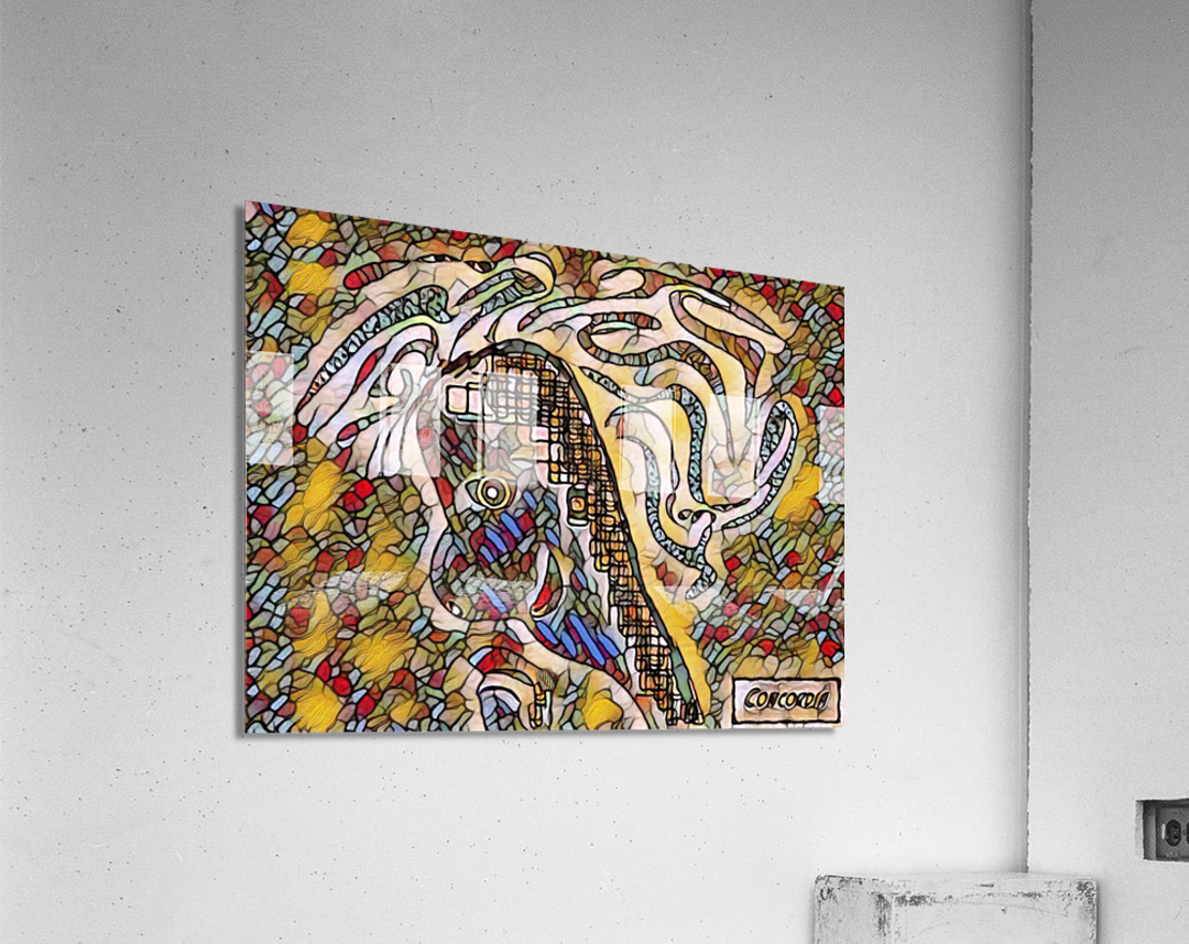 The Thinker 8 Acrylic Print