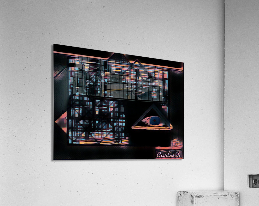 Chaos 4 Acrylic Print