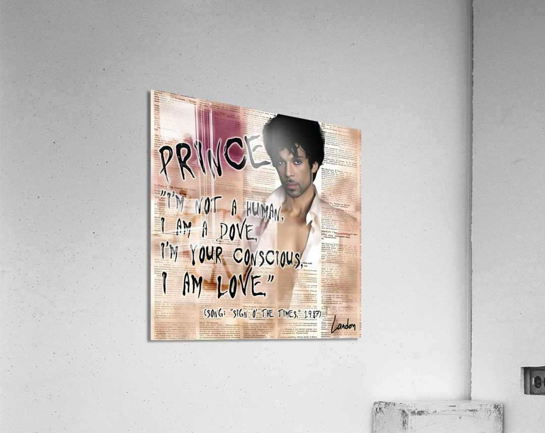 Prince-Sign OThe Times Acrylic Print