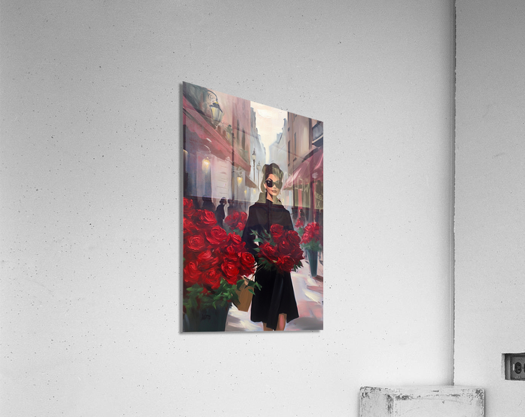 Inspired By The Vogue Cover Acrylic Print