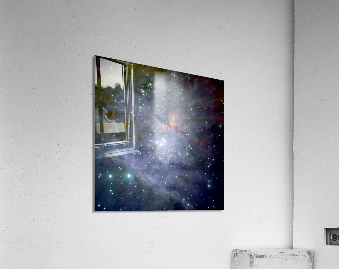 Central Region of Orion Nebula Acrylic Print