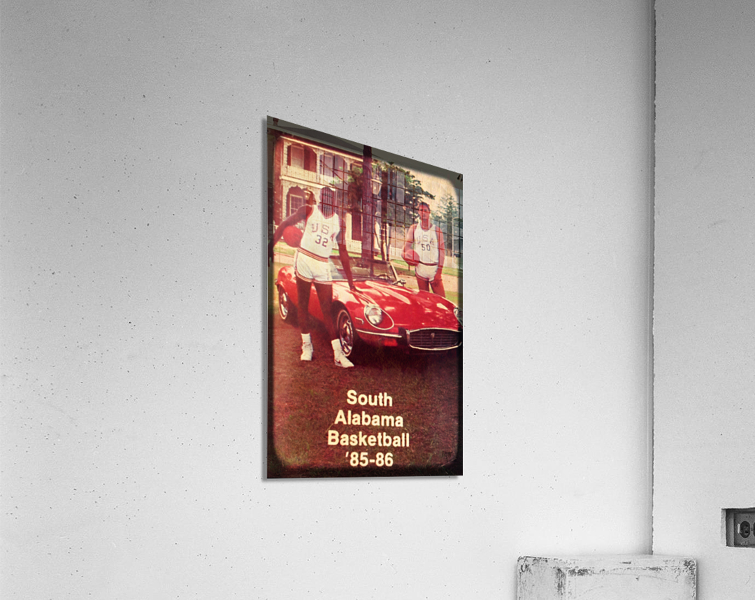 1985 South Alabama Jaguars Viewfinder Slide Art Acrylic Print