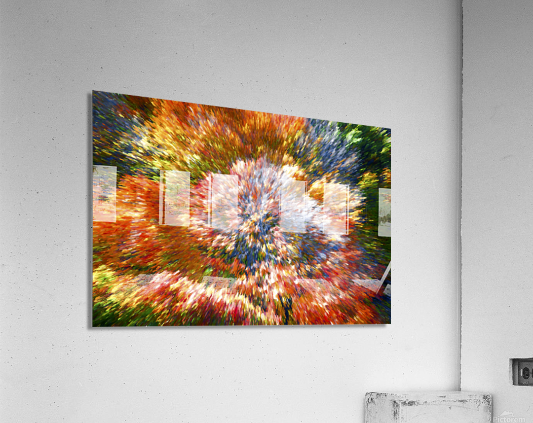 Explosion of Color Acrylic Print