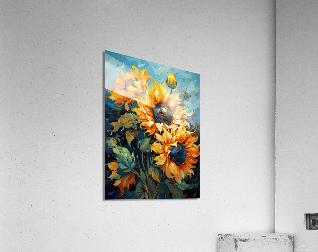 Lilting Lullaby: Vibrant Visions Acrylic Print