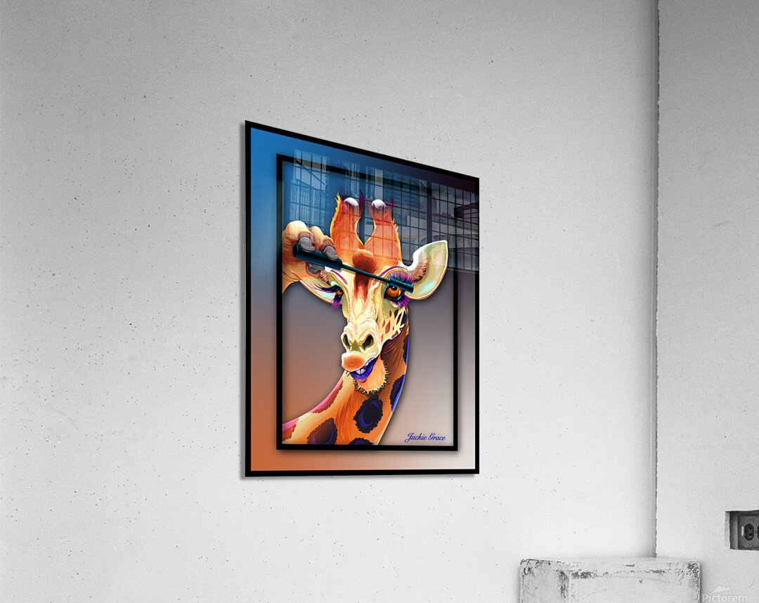 Sassy Giraffy Acrylic Print