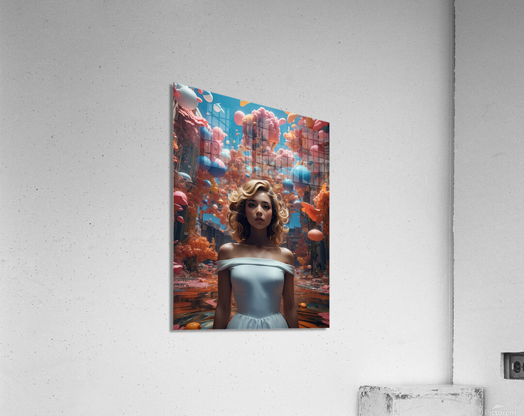 Virtual Surrealism Photography Acrylic Print