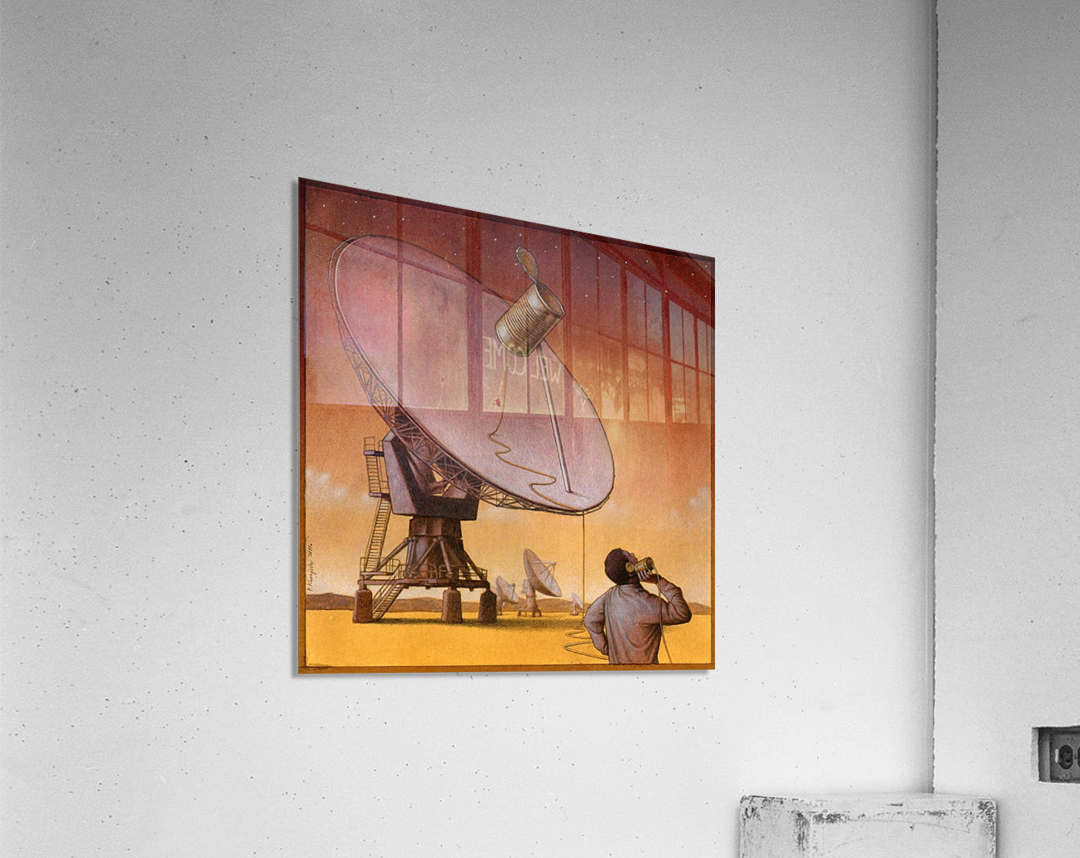 new technology Acrylic Print