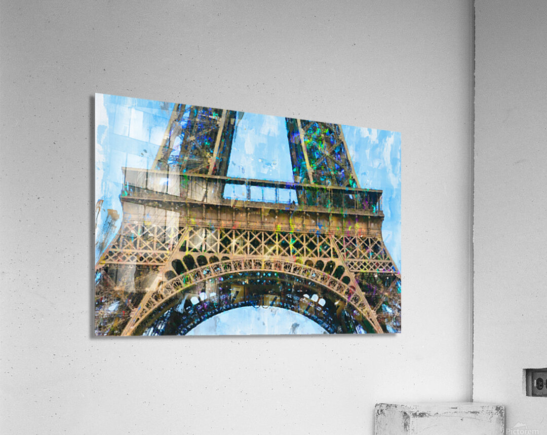 Level One of the Eiffel Tower Acrylic Print