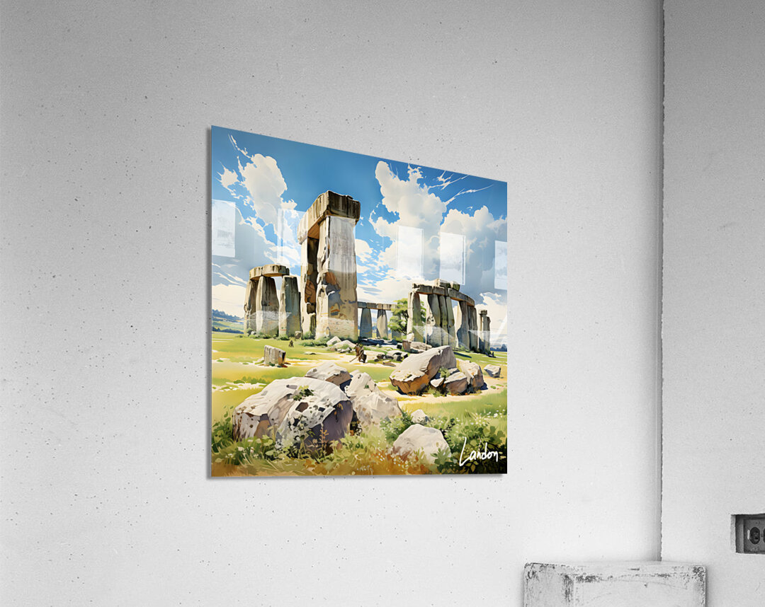 Stonehenge 4 Acrylic Print