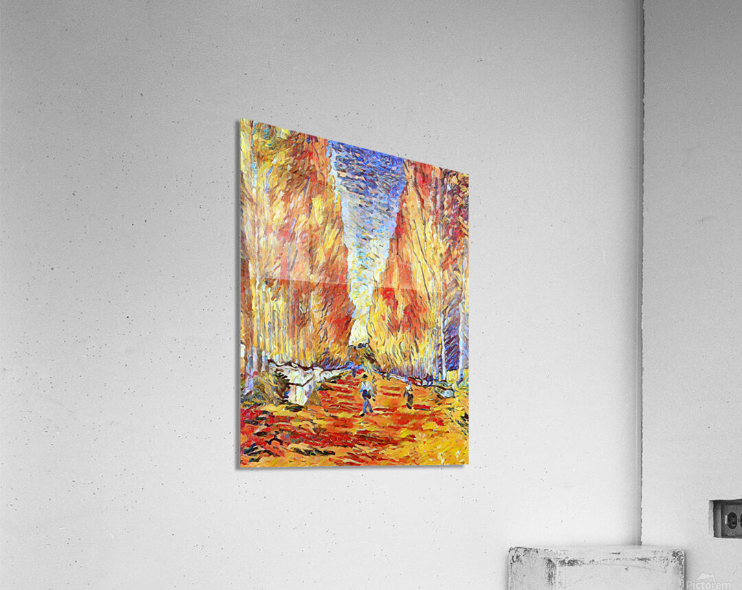 Van gogh lallee des alyscamps 6 Acrylic Print