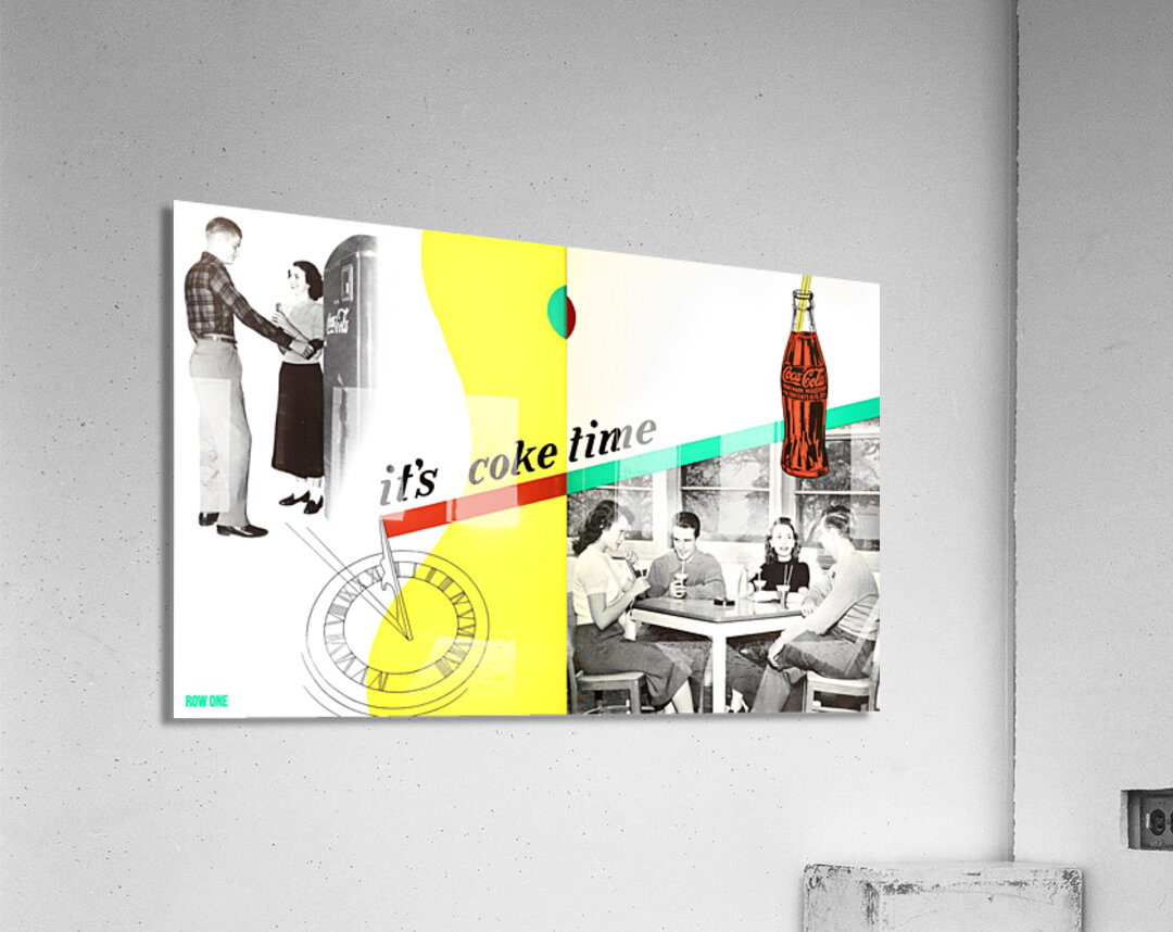 1949 Coke Art Acrylic Print