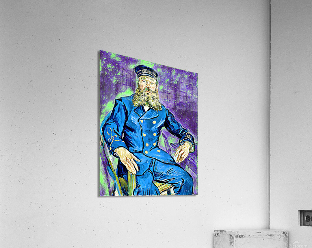 Portret van de postbode Joseph Roul 7 Acrylic Print