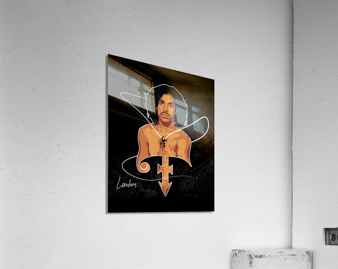 Prince: Its The Symbol Acrylic Print