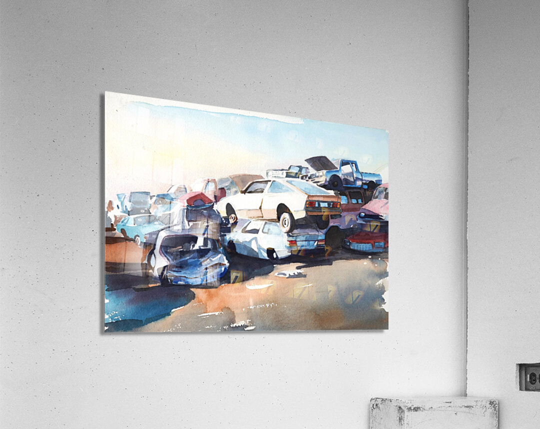 Built to Rust  3 Acrylic Print