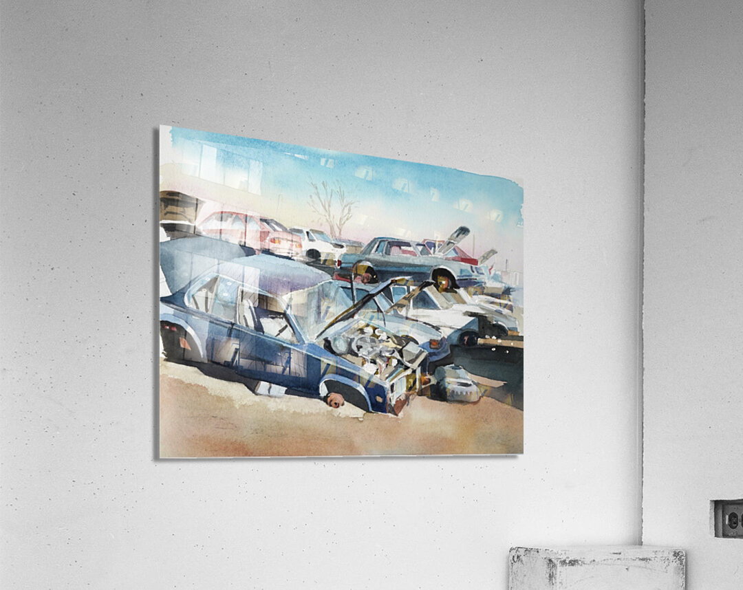 Built to Rust 1 Acrylic Print