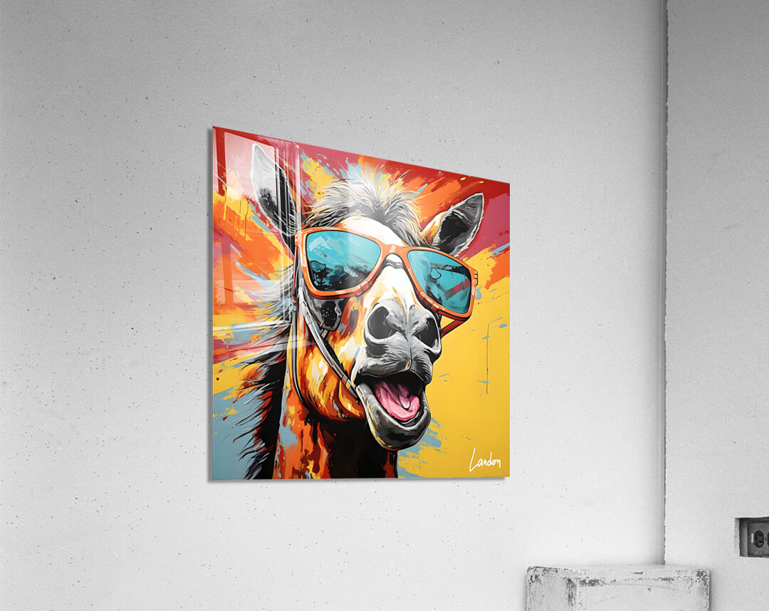 Pop Horse 3 Acrylic Print