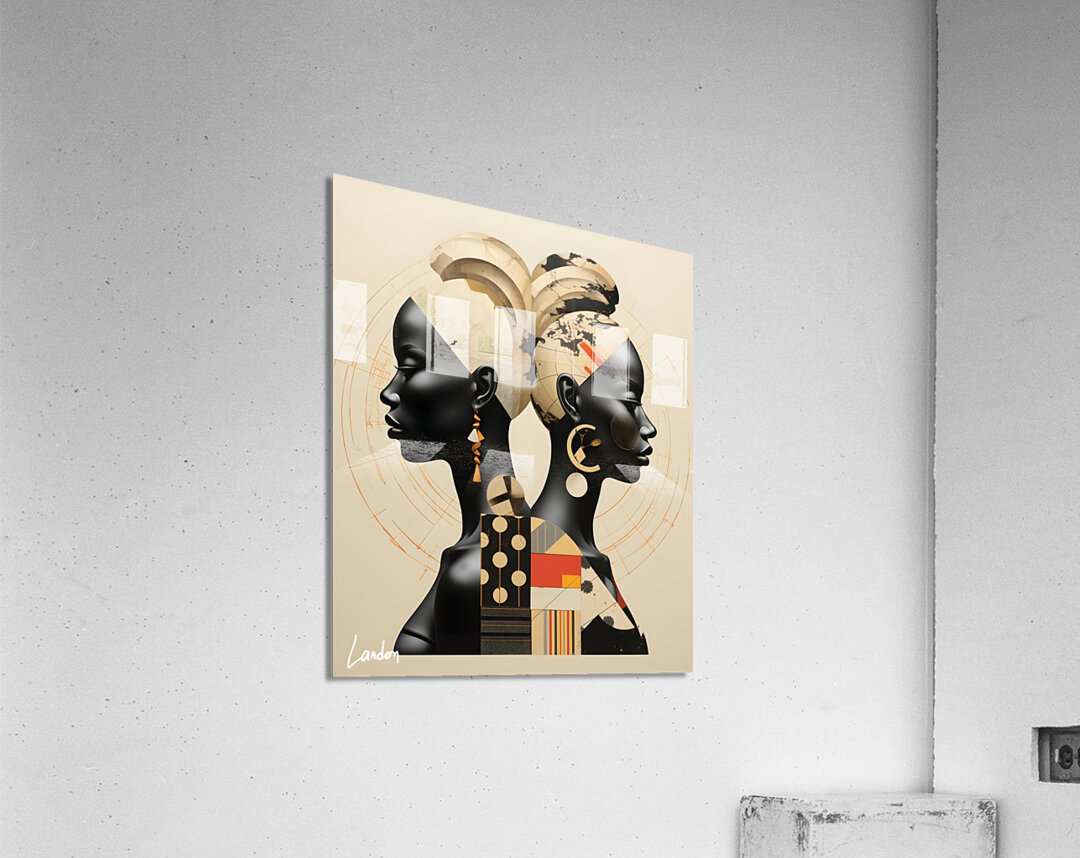 Back To Women 3 Acrylic Print