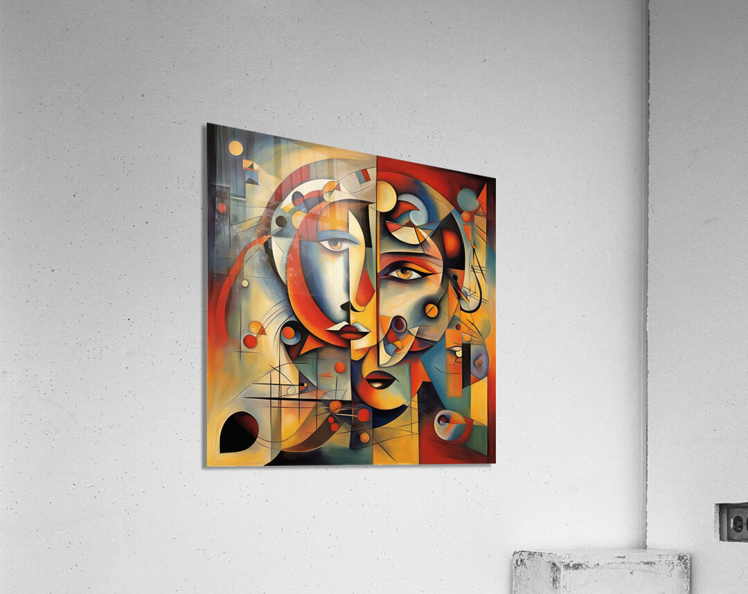 TWO FACED Acrylic Print