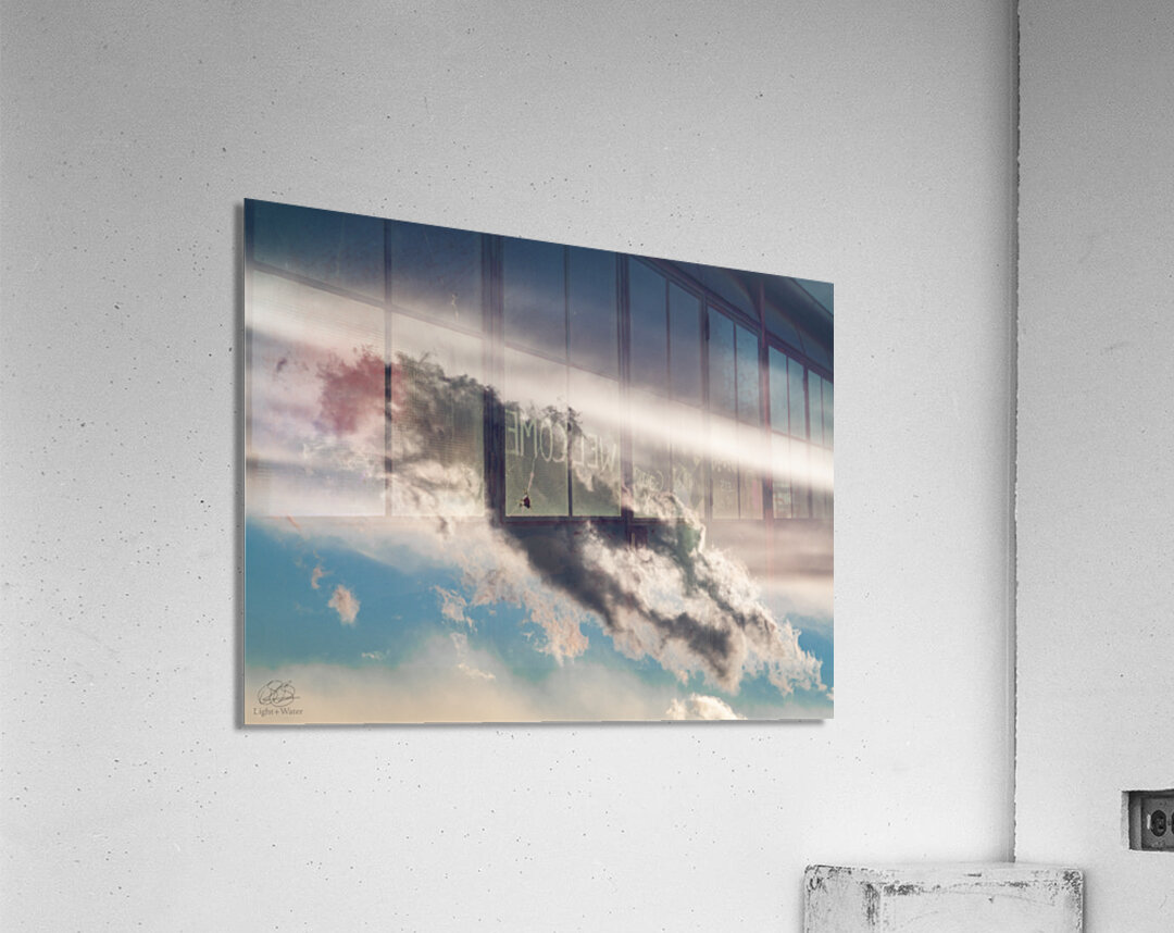 Drifting Dragon Acrylic Print