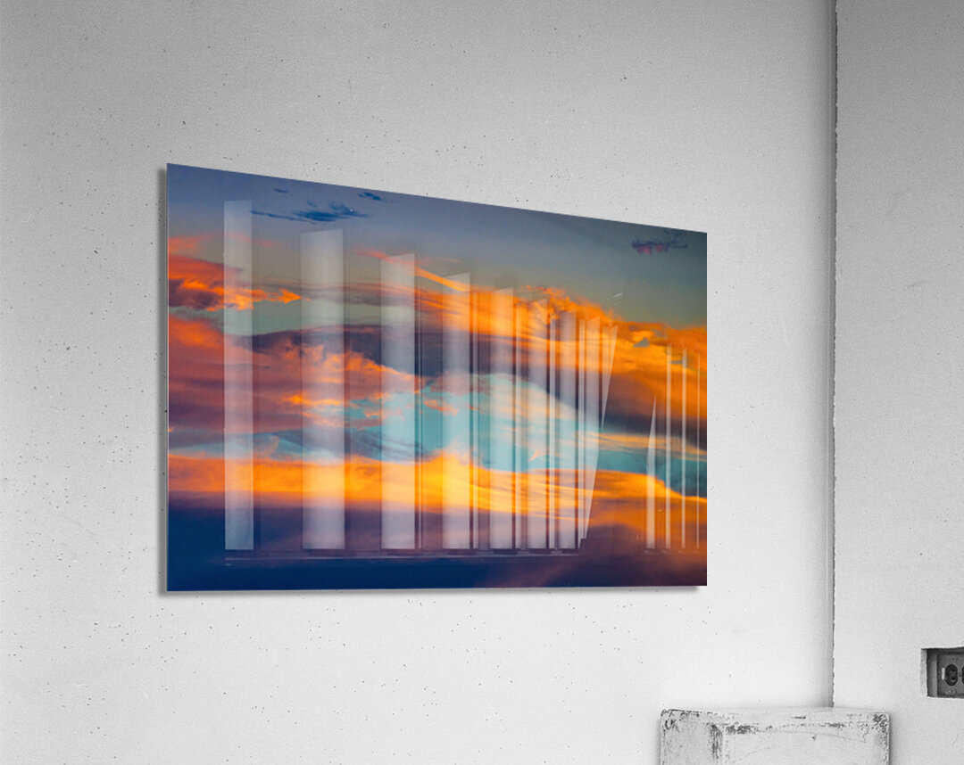 Peaches and Cream Acrylic Print