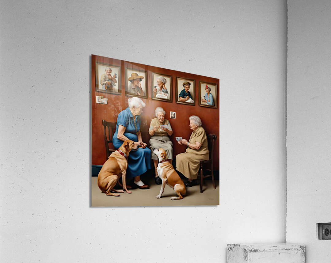 HALL OF FRAMES Acrylic Print