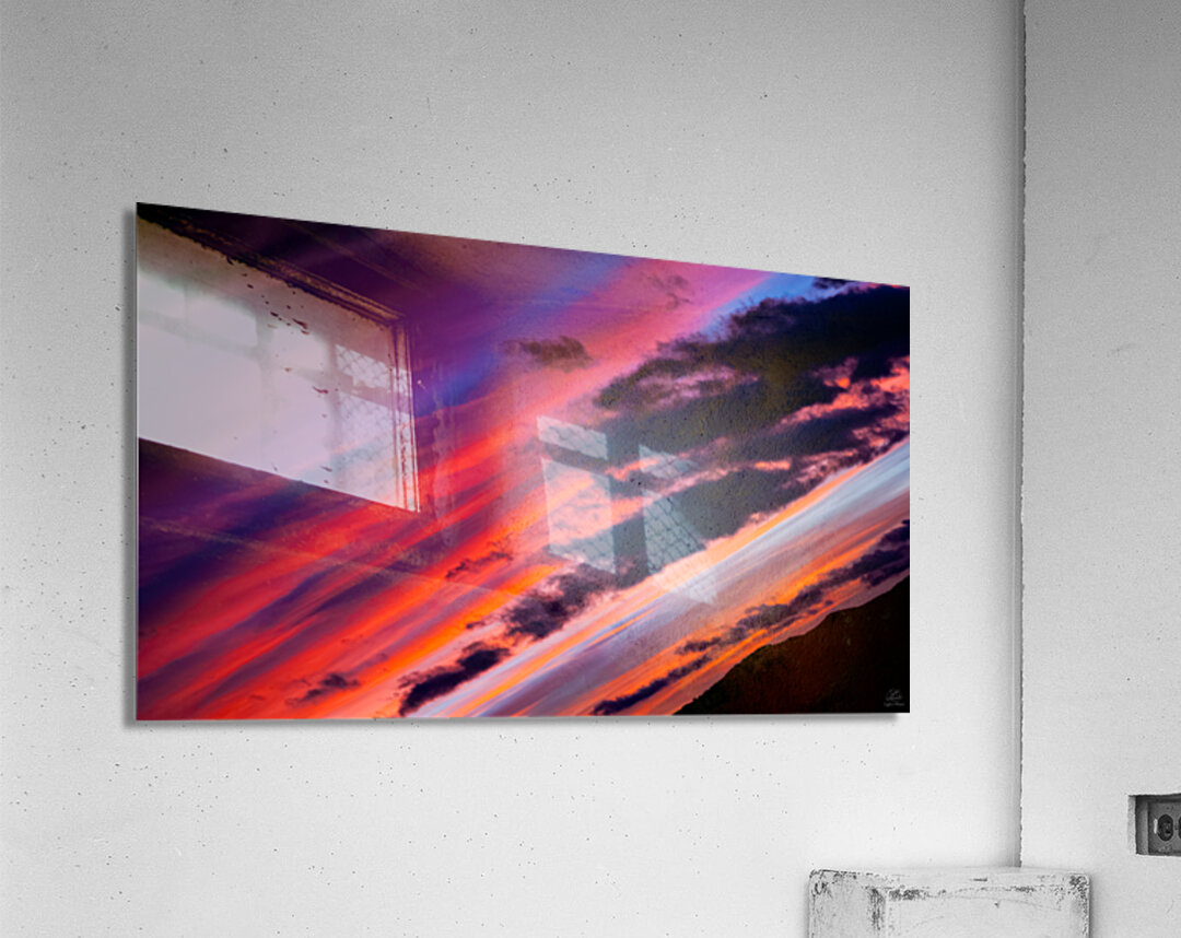 Disco Lights Acrylic Print