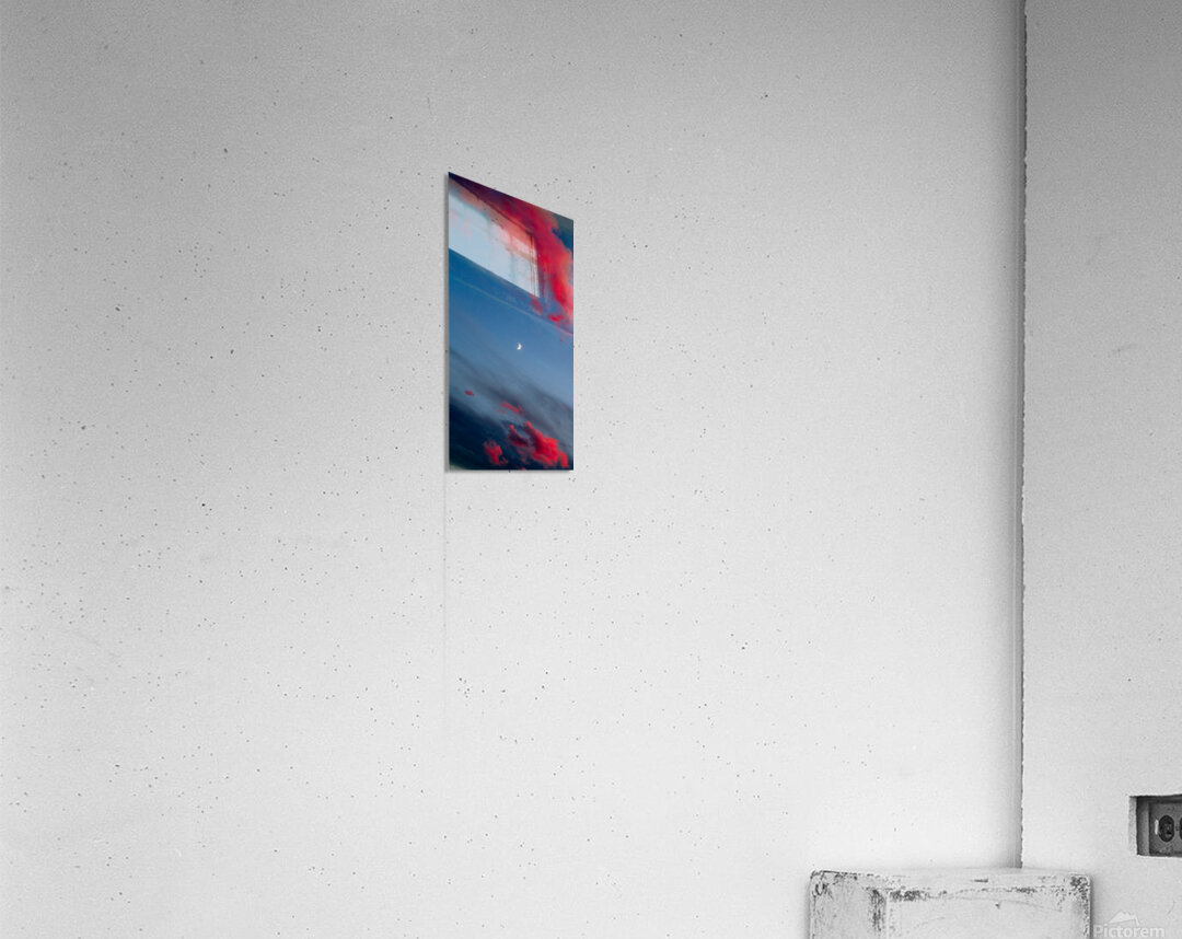 Pink and Blue and You Too Acrylic Print