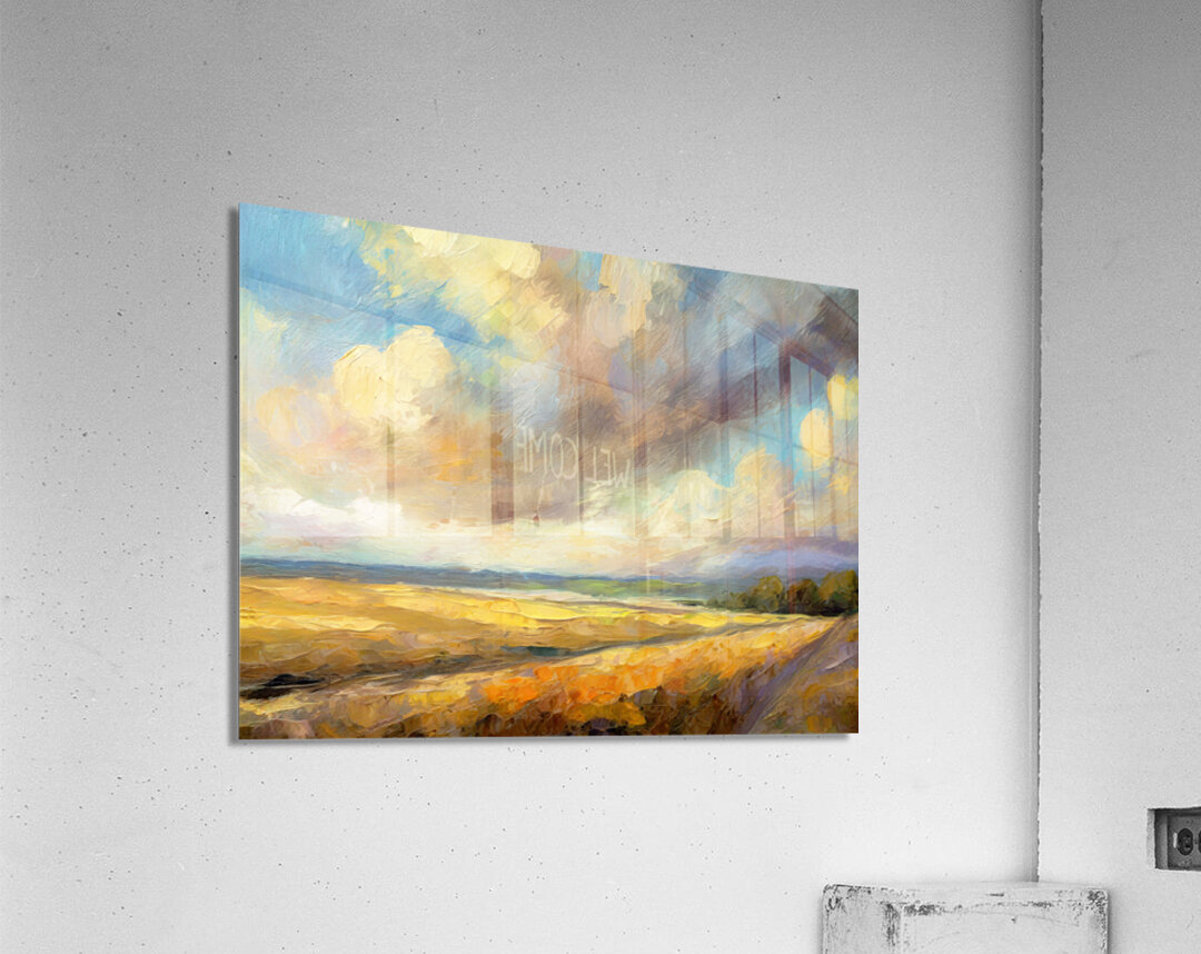 Beautiful Prairie Skies Acrylic Print