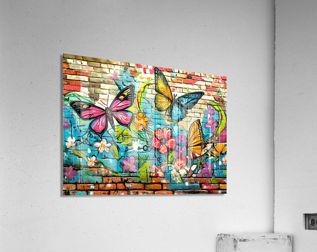 Graffiti for a Mural Acrylic Print
