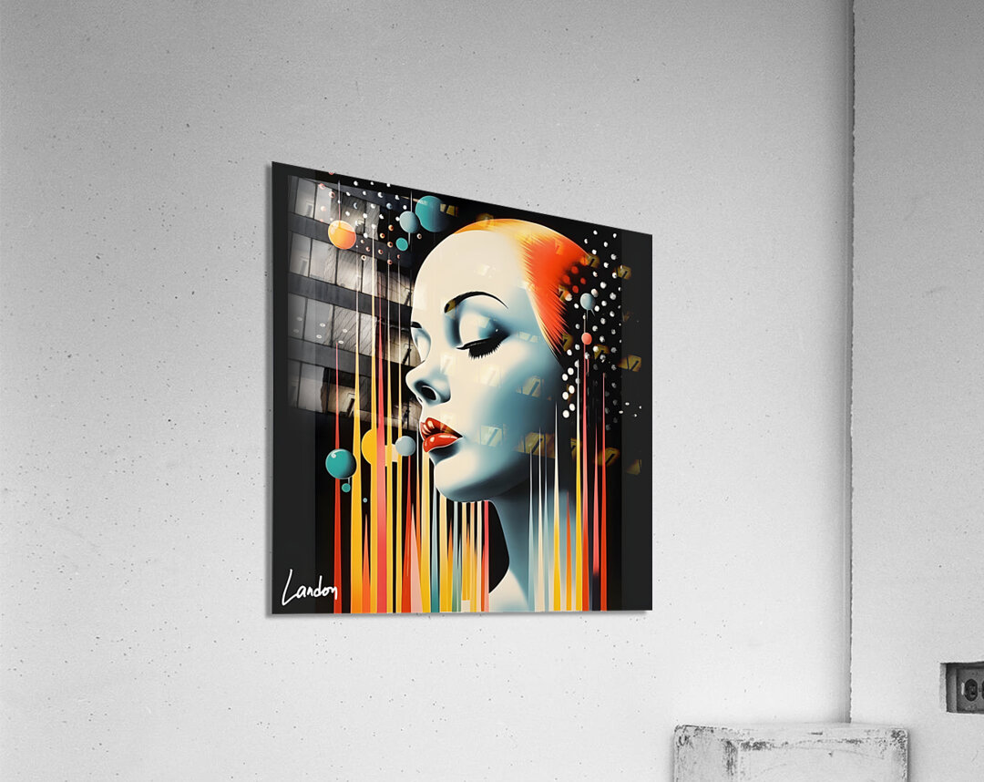 Bayer Babe 5 Acrylic Print