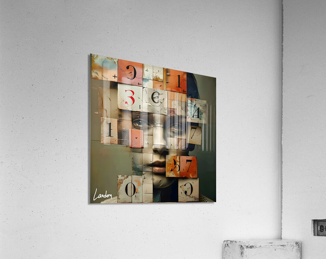 Beautiful Numbers 2 Acrylic Print