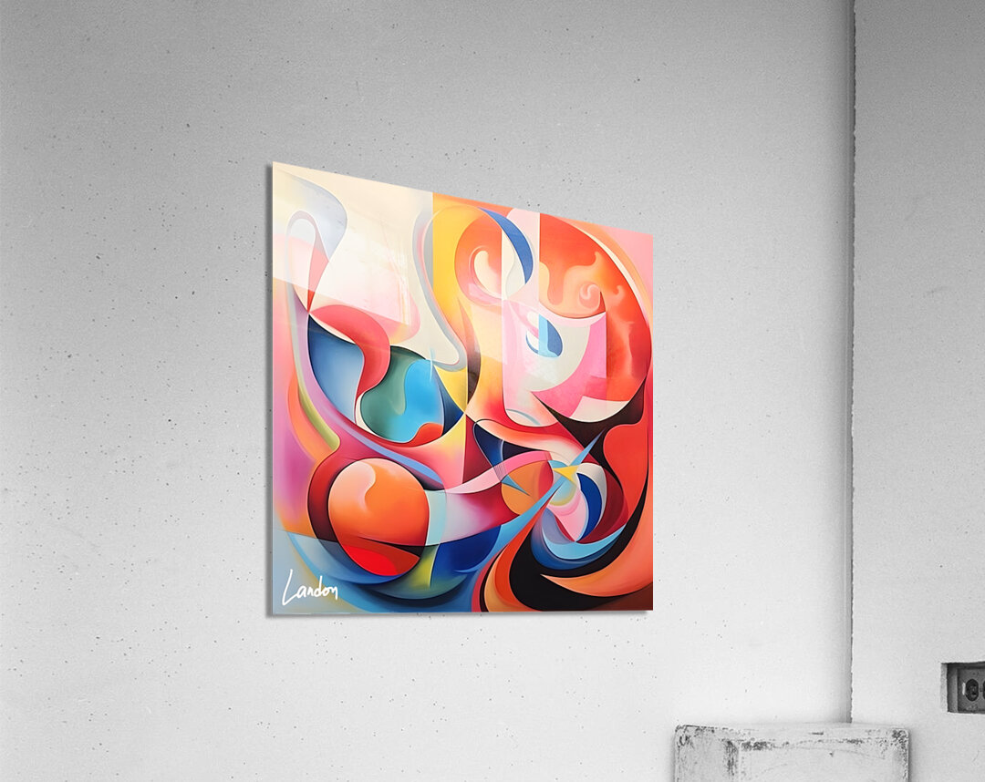 Symbolic Abstract  3 Acrylic Print