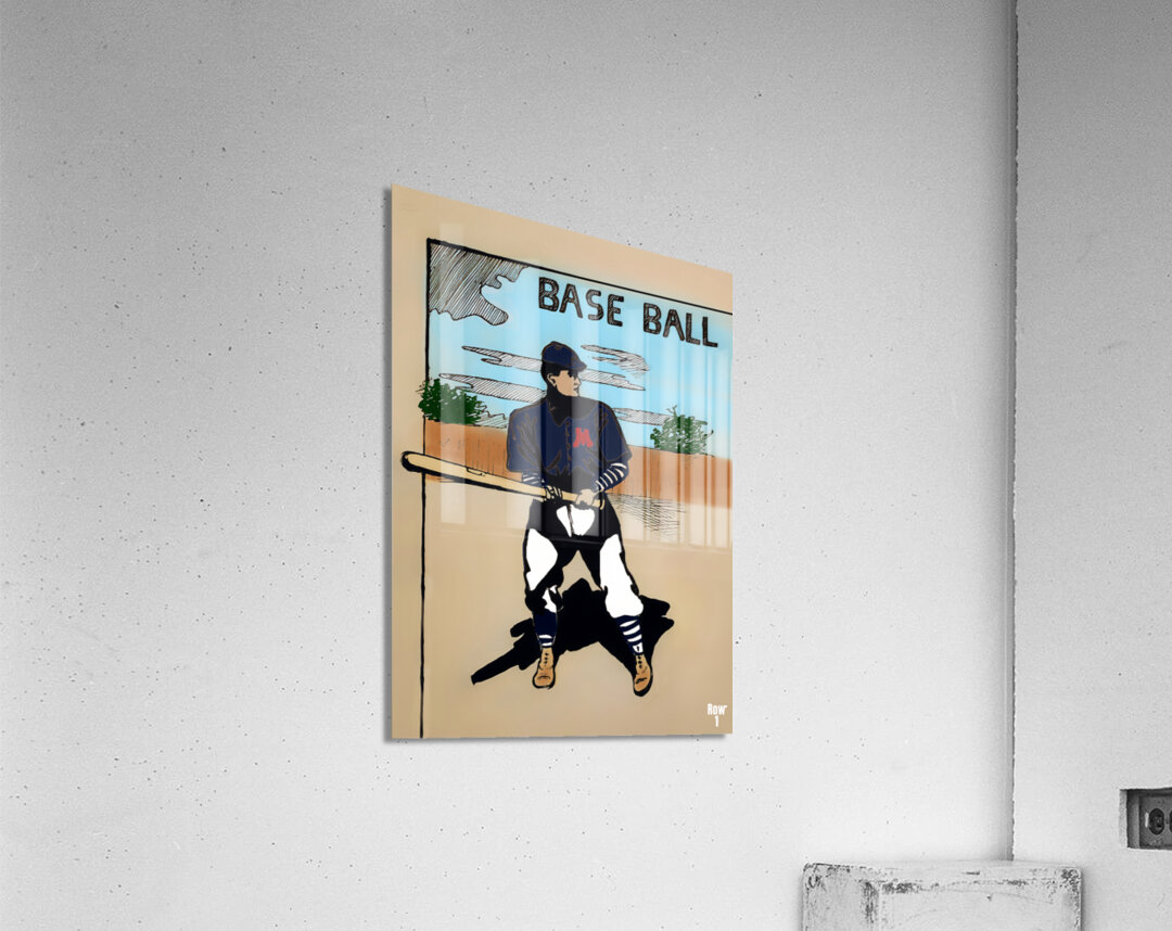 Early 1900s Ole Miss Baseball Art Acrylic Print