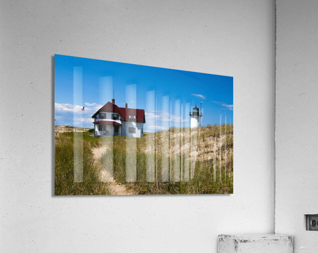Race Point Lighthouse Near Beach on Cape Cod in Provincetown in Massachusetts Acrylic Print