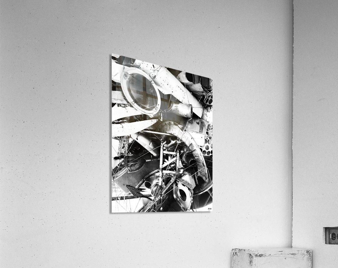 SPACE JUNK II Acrylic Print