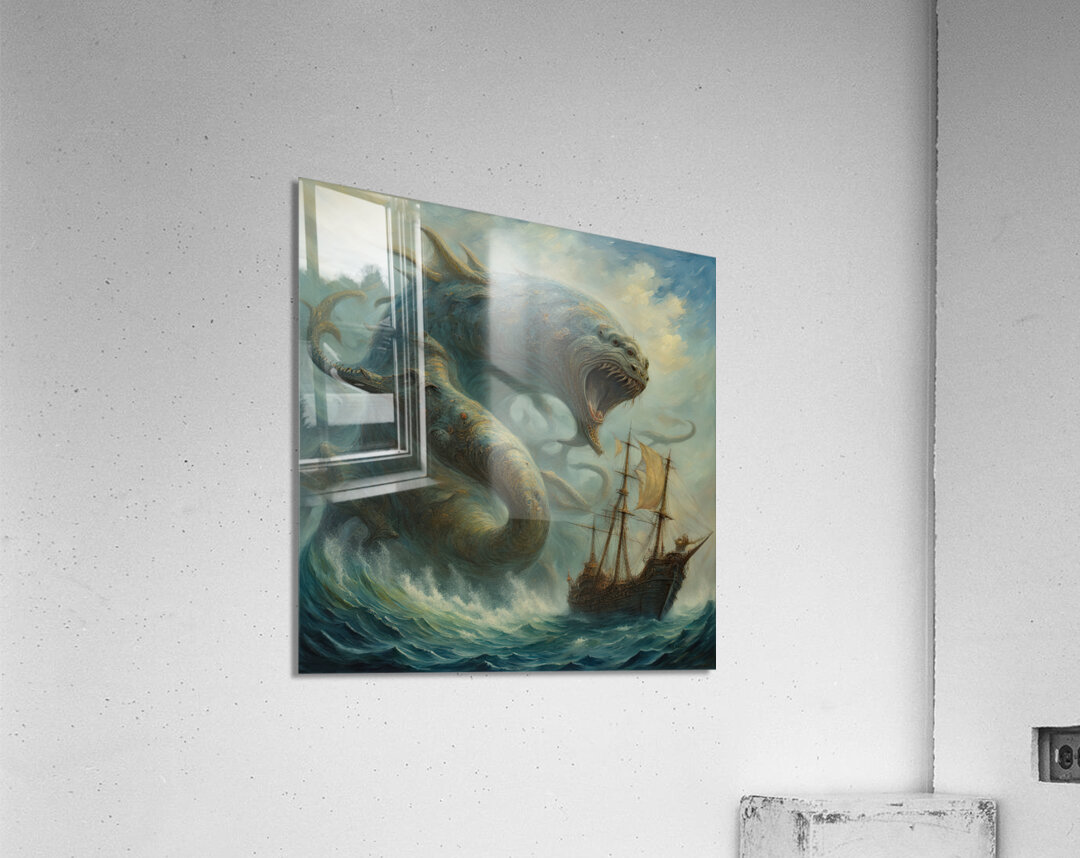 SEA MONSTER 1 Acrylic Print