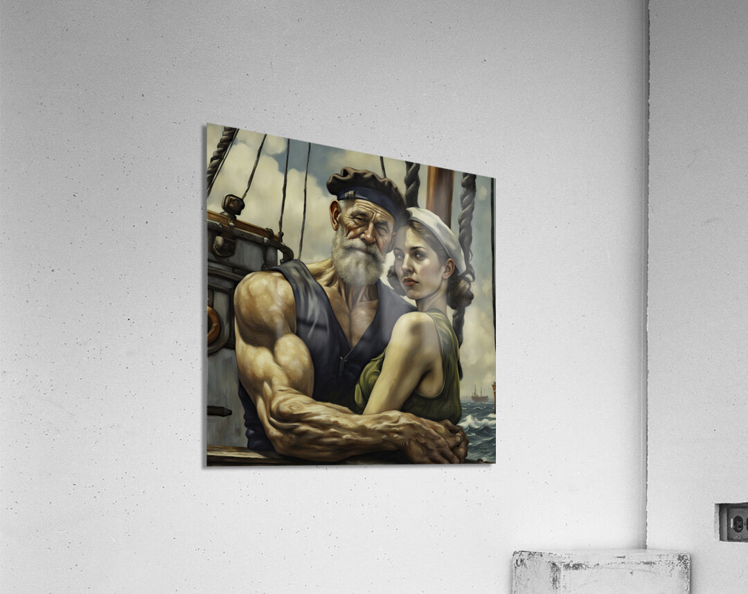 POPEYE THE SAILOR MAN Acrylic Print