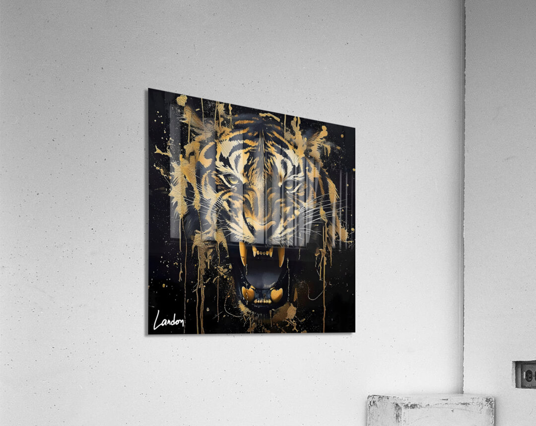 Roaring Splatter 7 Acrylic Print