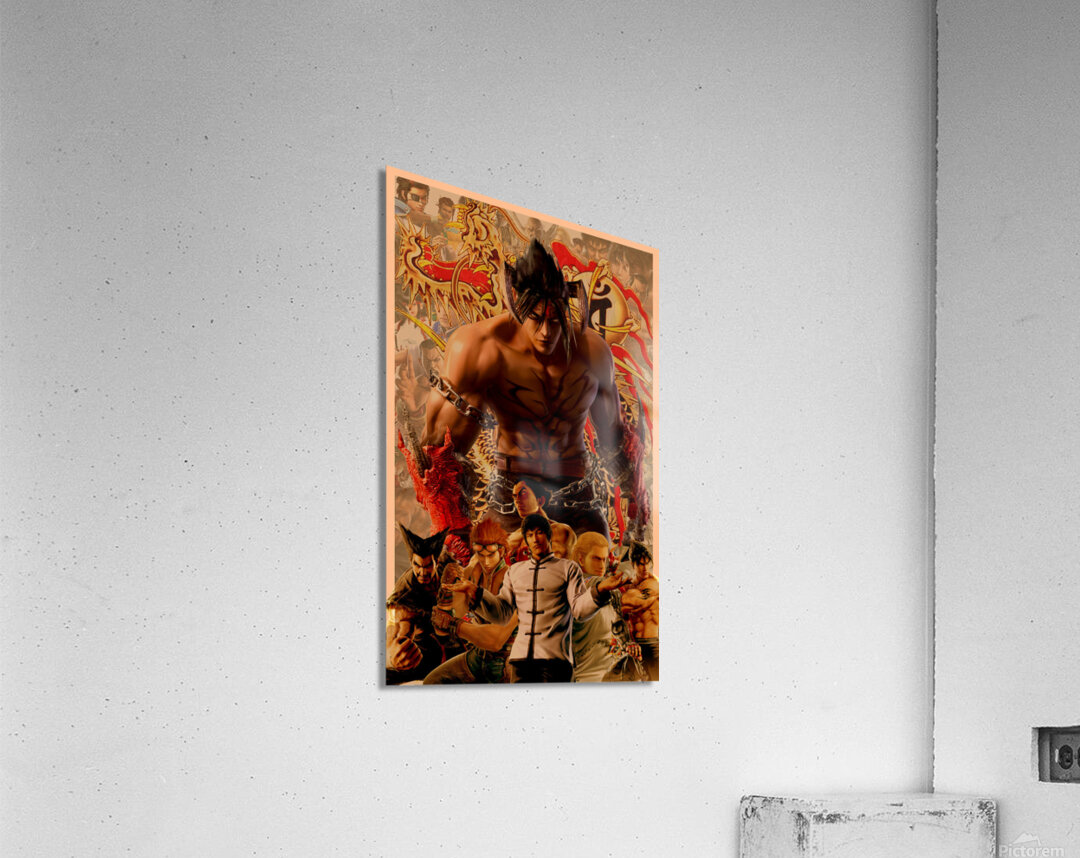 Devil Jin デビル仁 Jin Kazama by SukiSuGamer Wall Art