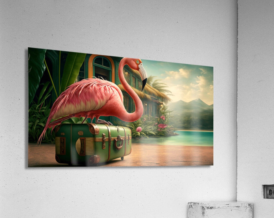 Flamingo Road Acrylic Print