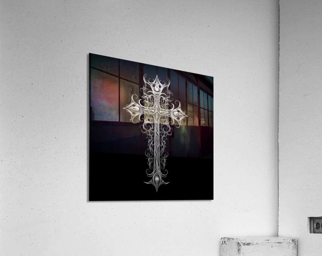 Spiritual Cross 04  Acrylic Print
